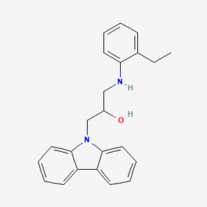 1-Carbazol-9-yl-3-(2-ethyl-phenylamino)-propan-2-ol