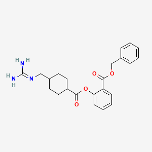 molecular formula C23H27N3O4 B1220829 Benexate CAS No. 78718-52-2