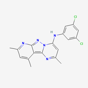 C18H15Cl2N5