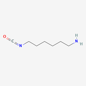 molecular formula C7H14N2O B1220847 1,6-Hexamethyleneaminoisocyanate CAS No. 95566-41-9