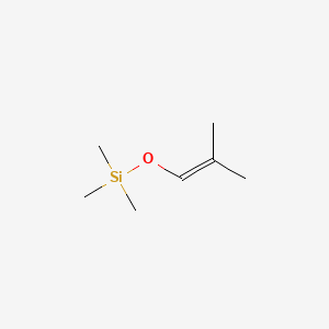 molecular formula C7H16OSi B1220852 2-Methyl-1-(trimethylsilyloxy)-1-propene CAS No. 6651-34-9