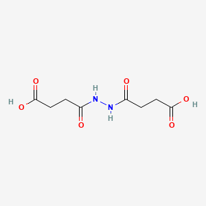 1,2-Bis(3-carboxypropanoyl)hydrazine