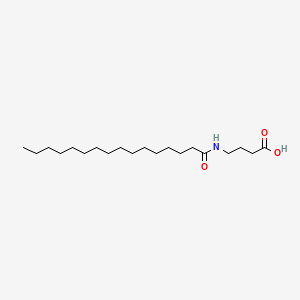 molecular formula C20H39NO3 B1220862 N-Palmitoyl GABA CAS No. 58725-44-3