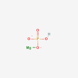 molecular formula HMgO4P B1220877 Magnesium hydrogen phosphate CAS No. 7757-86-0