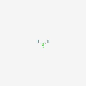 molecular formula BH2 B1220888 Boron dihydride CAS No. 14452-64-3