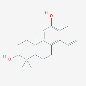 molecular formula C20H28O2 B1220893 Spruceanin B814484K125 