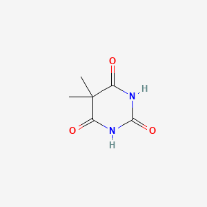 molecular formula C6H8N2O3 B1220906 5,5-Dimethylbarbituric acid CAS No. 24448-94-0