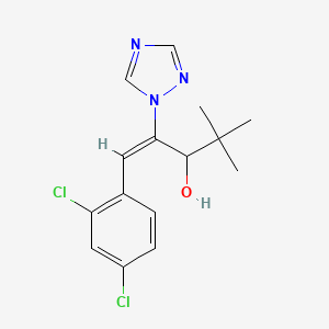 molecular formula C15H17Cl2N3O B1220907 Diniconazole CAS No. 70217-36-6