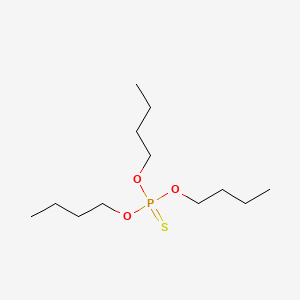 molecular formula C12H27O3PS B1220910 Tributylthiophosphate CAS No. 78-47-7