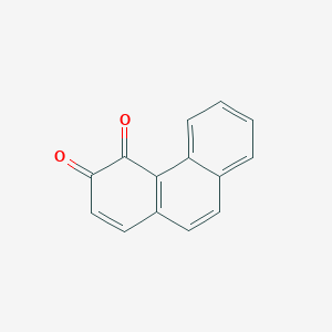 molecular formula C14H8O2 B1220914 3,4-Phenanthrenedione CAS No. 4733-11-3