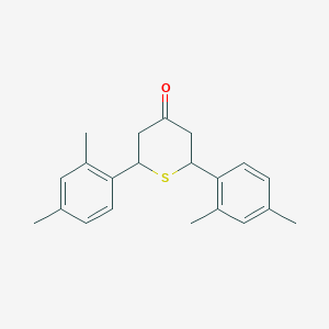 2,6-Bis(2,4-dimethylphenyl)thian-4-one