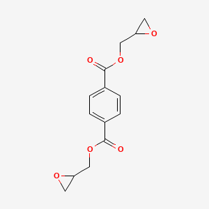 molecular formula C14H14O6 B1220925 双(2,3-环氧丙基)对苯二甲酸酯 CAS No. 7195-44-0