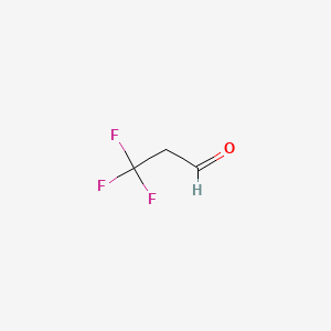 molecular formula C3H3F3O B1220928 3,3,3-Trifluoropropanal CAS No. 460-40-2