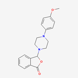 3-[4-(4-methoxyphenyl)piperazin-1-yl]-2-benzofuran-1(3H)-one