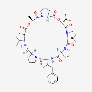 molecular formula C47H70N6O10 B1220947 Dolastatin 16 CAS No. 192214-57-6