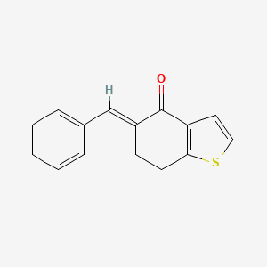 5-Benzylidene-4,5,6,7-tetrahydrobenzo[b]thiophen-4-one