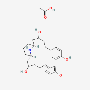 molecular formula C28H39NO6 B1220986 Lythranidine 