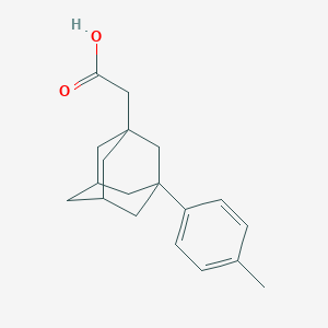 2-[3-(4-Methylphenyl)adamantanyl]acetic acid