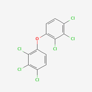 B1220994 2,2',3,3',4,4'-Hexachlorodiphenyl ether CAS No. 71585-39-2
