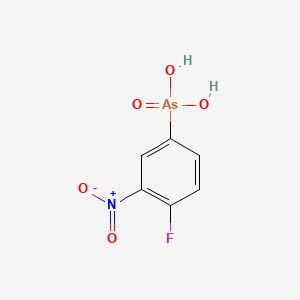 4-Arsono-2-nitrofluorobenzene