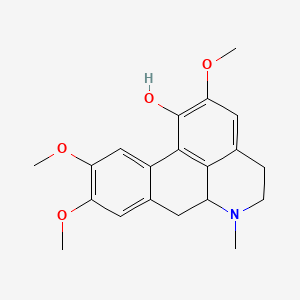 molecular formula C20H23NO4 B1221002 Thaliporphine CAS No. 5083-88-5