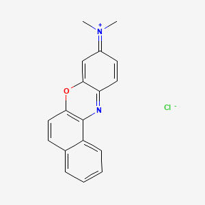 molecular formula C18H15ClN2O B1221007 Basic blue 6 CAS No. 966-62-1