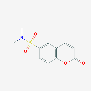 N,N-dimethyl-2-oxo-2H-chromene-6-sulfonamide