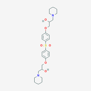 3,3'-[Sulfonylbis(benzene-4,1-diyloxy)]bis[1-(piperidin-1-yl)propan-2-ol]