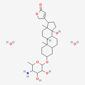 molecular formula C29H49NO9 B1221015 ASI-222 dihydrate CAS No. 63938-94-3