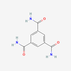 molecular formula C9H9N3O3 B1221032 苯-1,3,5-三甲酰胺 CAS No. 60541-32-4