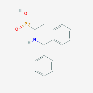 Phosphinic acid, [1-[(diphenylmethyl)amino]ethyl]-