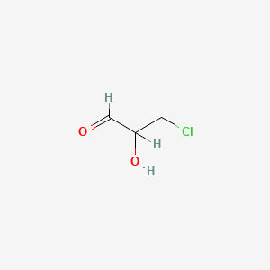 B1221047 3-Chloro-2-hydroxypropanal CAS No. 69519-13-7