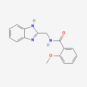 N-(1H-benzimidazol-2-ylmethyl)-2-methoxybenzamide