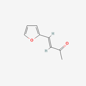 molecular formula C8H8O2 B1221072 4-(2-呋喃)-3-丁烯-2-酮 CAS No. 623-15-4