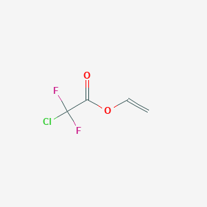 molecular formula C4H3ClF2O2 B12210751 Ethenyl 2-chloro-2,2-difluoroacetate CAS No. 667-28-7