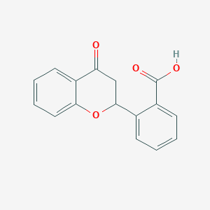 2-(4-oxochroman-2-yl)benzoic Acid