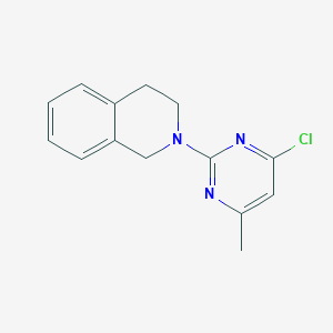 2-(4-Chloro-6-methylpyrimidin-2-yl)-1,2,3,4-tetrahydroisoquinoline