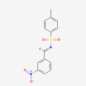 (NE)-4-methyl-N-[(3-nitrophenyl)methylidene]benzenesulfonamide