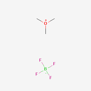 molecular formula C3H9BF4O B1221110 三甲氧钅四氟硼酸盐 CAS No. 420-37-1