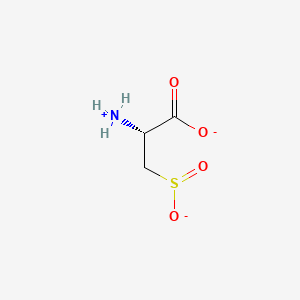 molecular formula C3H6NO4S- B1221125 Cysteine sulfinate 