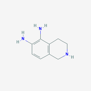 B122113 1,2,3,4-Tetrahydroisoquinoline-5,6-diamine CAS No. 156694-28-9