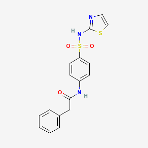 2-phenyl-N-[4-(1,3-thiazol-2-ylsulfamoyl)phenyl]acetamide