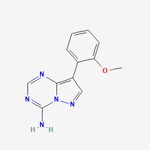 8-(2-Methoxyphenyl)pyrazolo[1,5-a]1,3,5-triazine-4-ylamine