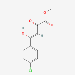 methyl (2Z)-4-(4-chlorophenyl)-2-hydroxy-4-oxobut-2-enoate