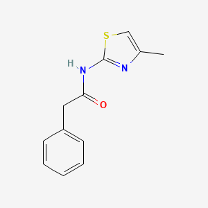 N-(4-methylthiazol-2-yl)-2-phenylacetamide