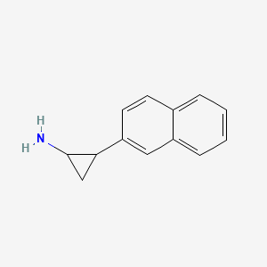 2-(Naphthalen-2-yl)cyclopropan-1-amine