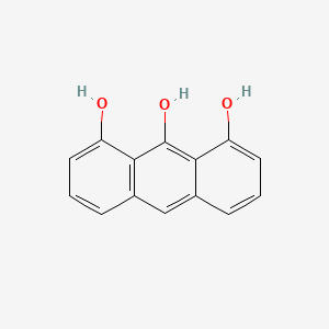 molecular formula C14H10O3 B1221193 1,8,9-三羟基蒽 CAS No. 480-22-8
