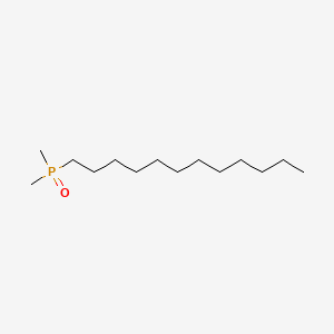 molecular formula C14H31OP B1221216 十二烷基二甲基膦氧化物 CAS No. 871-95-4