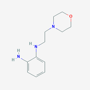 molecular formula C12H19N3O B12212160 1,2-Benzenediamine, N-[2-(4-morpholinyl)ethyl]- CAS No. 78156-04-4