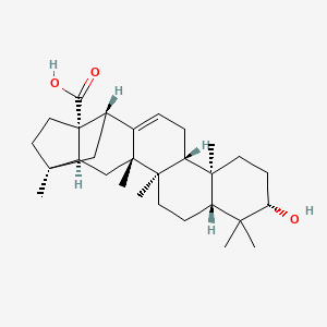 molecular formula C29H44O3 B1221239 Pfaffic acid 